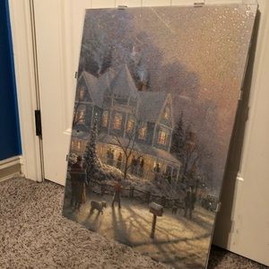 Thomas Kinkade Puzzle Poster
